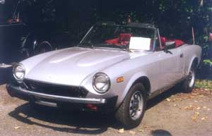 Jason's 80 Fiat Spyder