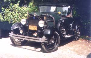 John's 29 Ford Model T truck.