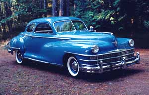 Robert's 47 Chrysler coupe. 